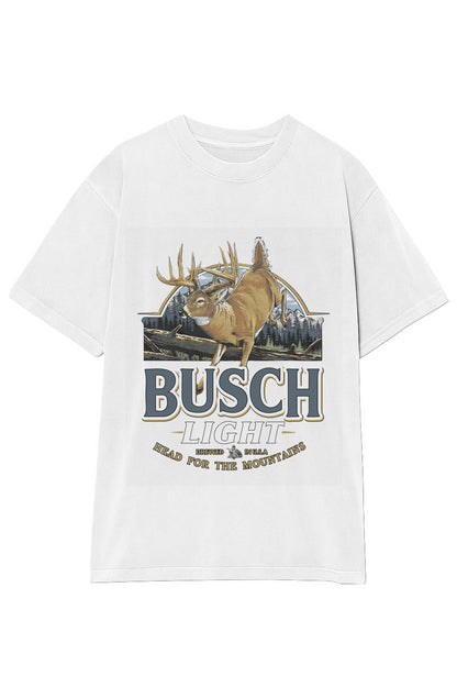 BUSCH LIGHT HEAD FOR THE MOUNTAINS TEE 