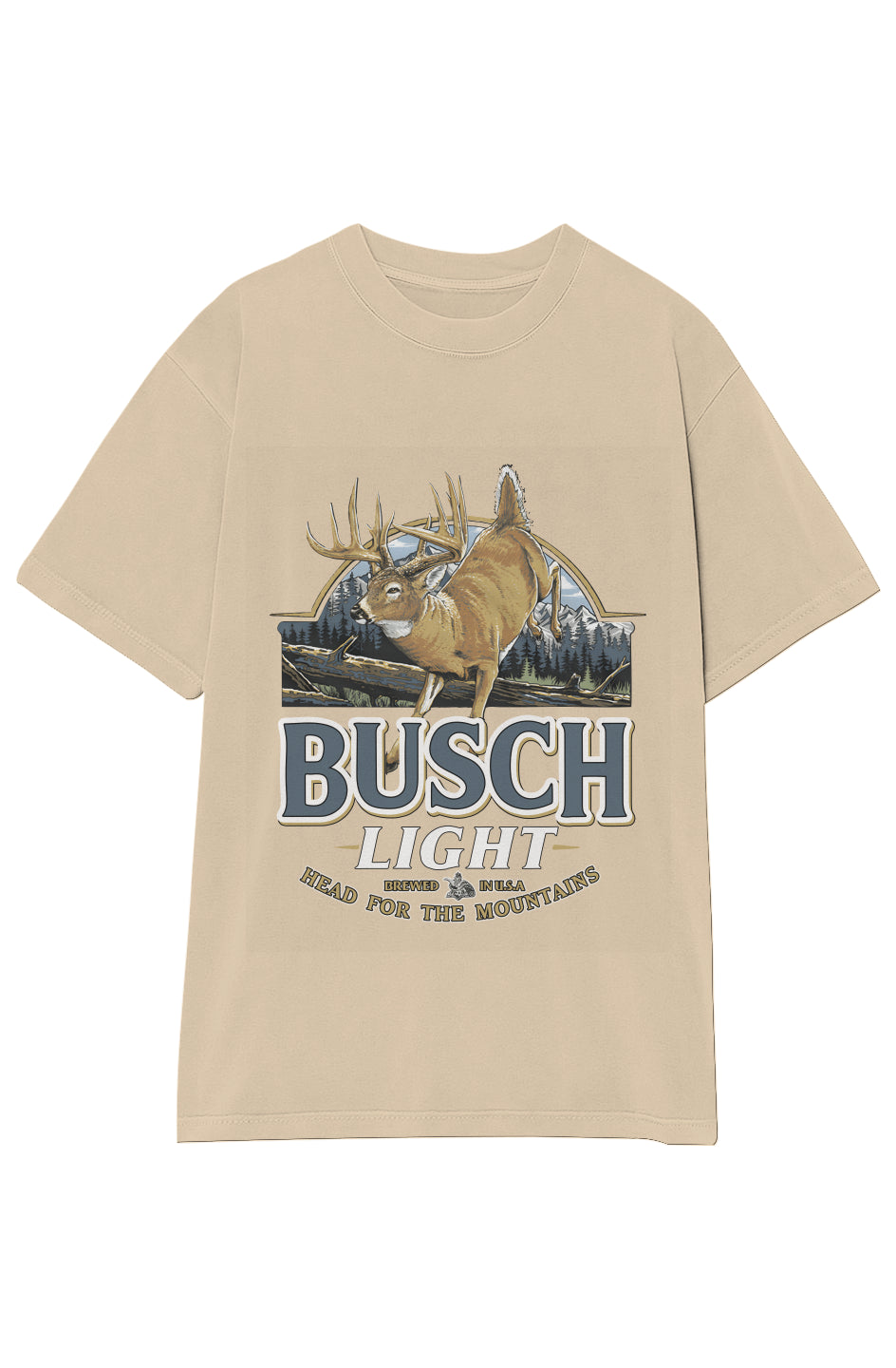 BUSCH LIGHT HEAD FOR THE MOUNTAINS TEE