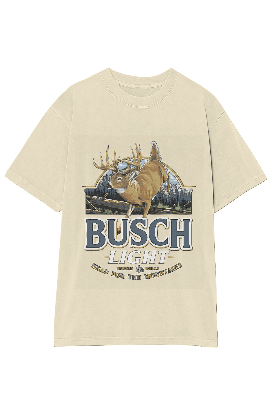 BUSCH LIGHT HEAD FOR THE MOUNTAINS TEE