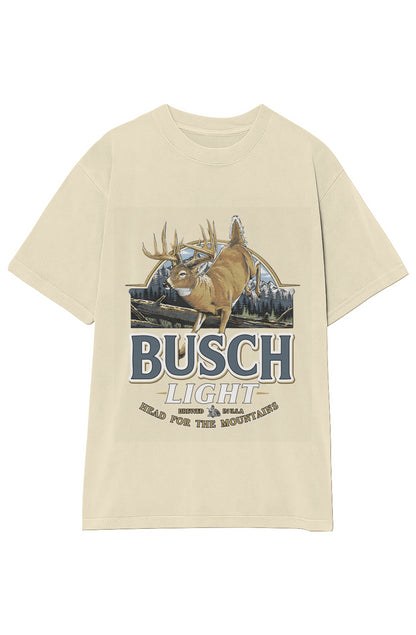 BUSCH LIGHT HEAD FOR THE MOUNTAINS TEE