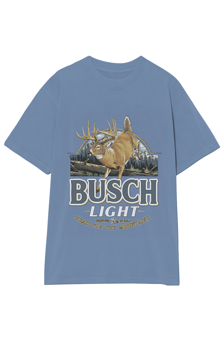 BUSCH LIGHT HEAD FOR THE MOUNTAINS TEE