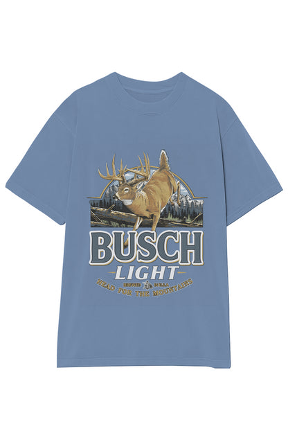 BUSCH LIGHT HEAD FOR THE MOUNTAINS TEE