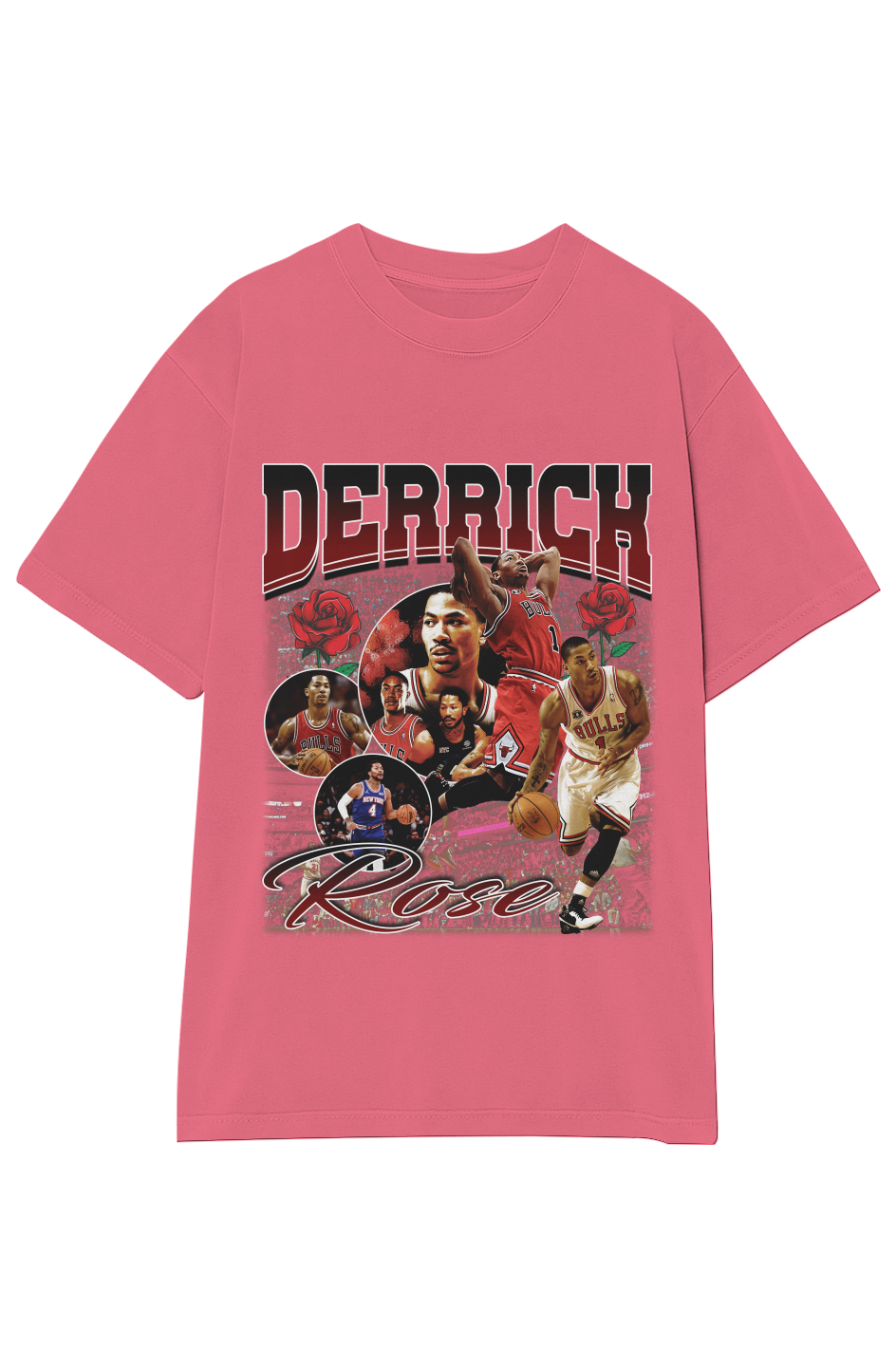 Derrick Rose Tee » Chicago Bulls Basketball » Vintage Heavyweight