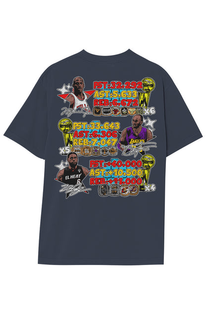 BASKETBALL LEGENDS TEE (Double Sided)