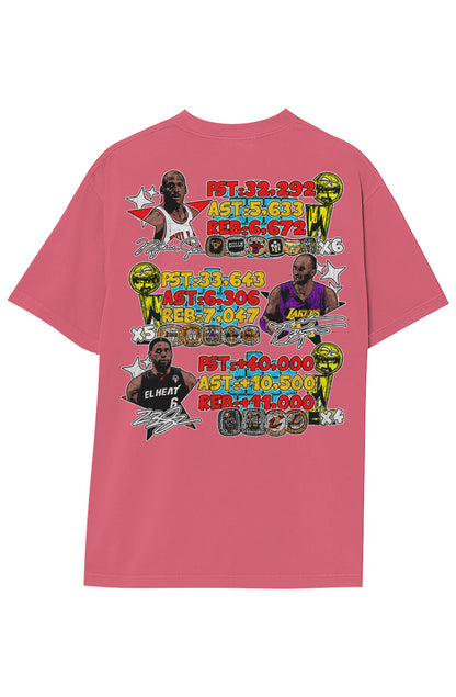 BASKETBALL LEGENDS TEE (Double Sided)