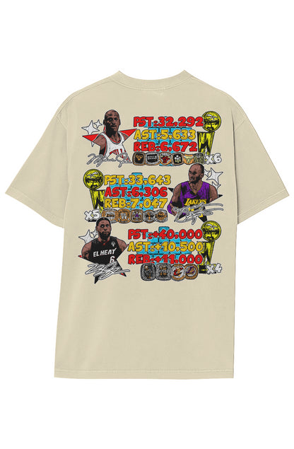 BASKETBALL LEGENDS TEE (Double Sided)