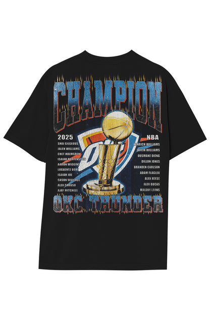 OKLAHOMA CITY THUNDER - OKC V (DOUBLE SIDED) 