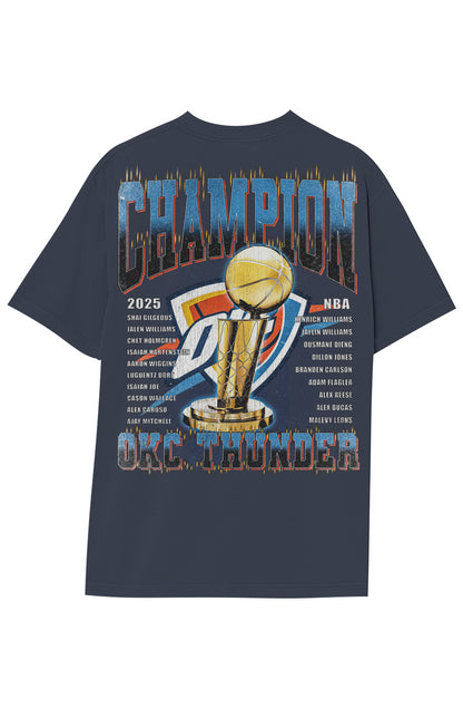 OKLAHOMA CITY THUNDER - OKC V (DOUBLE SIDED) 