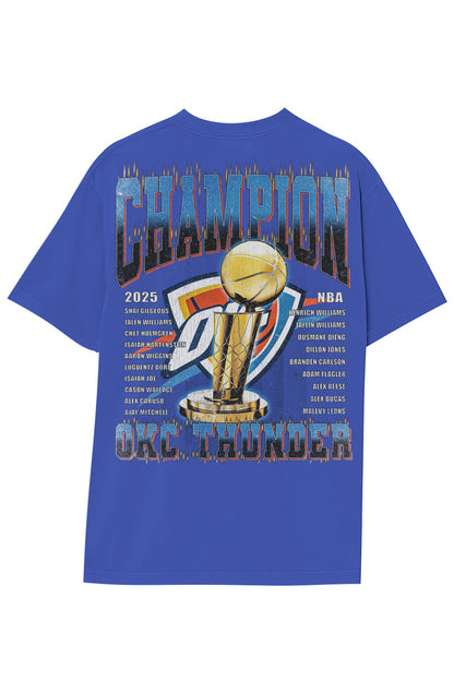 OKLAHOMA CITY THUNDER - OKC V (DOUBLE SIDED)