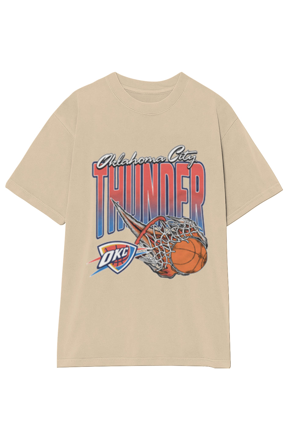 OKLAHOMA CITY THUNDER - OKC V (DOUBLE SIDED)