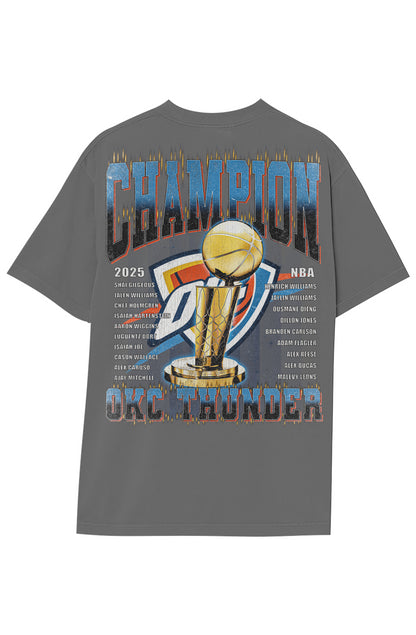 OKLAHOMA CITY THUNDER - OKC V (DOUBLE SIDED)