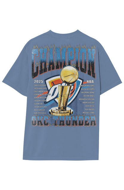 OKLAHOMA CITY THUNDER - OKC V (DOUBLE SIDED)