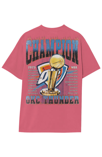 OKLAHOMA CITY THUNDER - OKC V (DOUBLE SIDED)