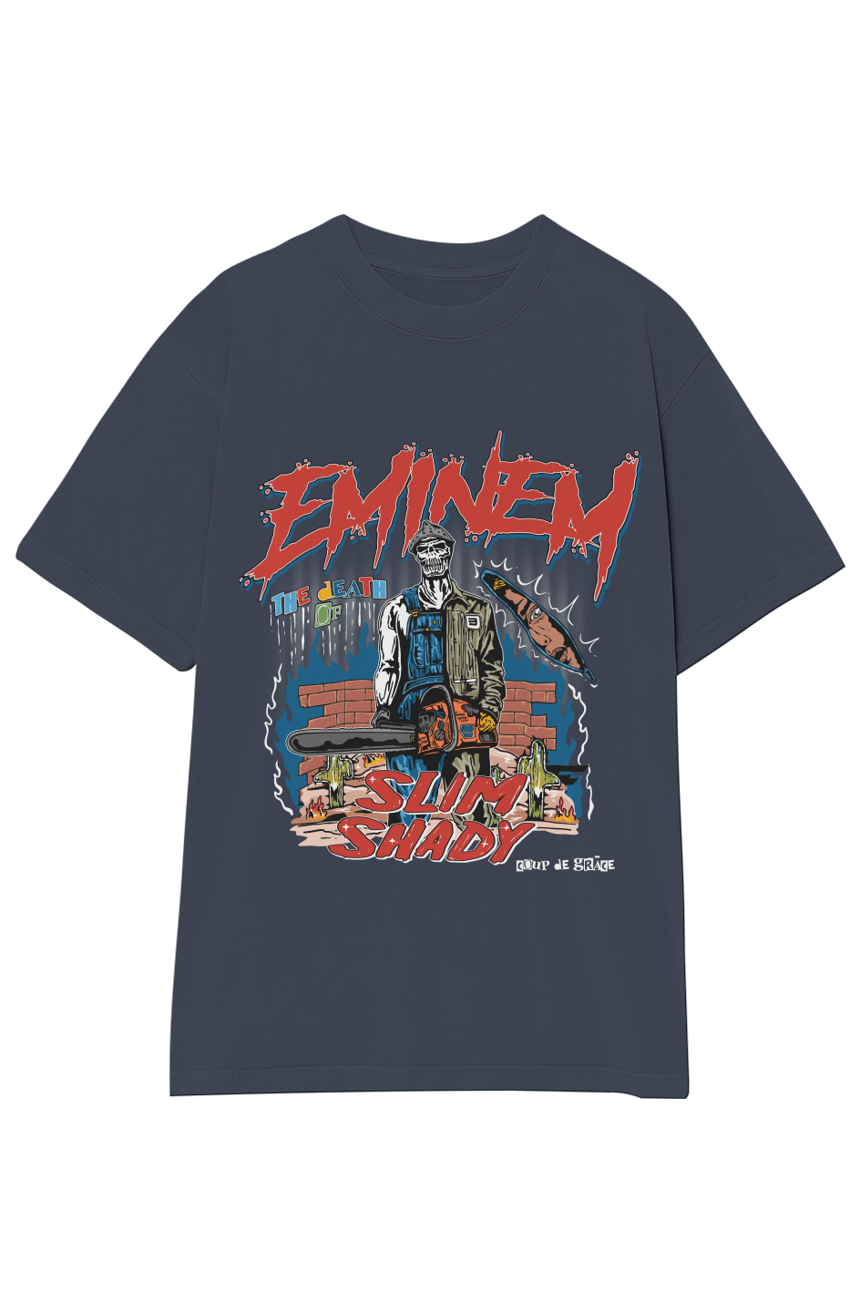 Eminem Tee » Death of Slim Shady » Vintage Heavyweight T-Shirt