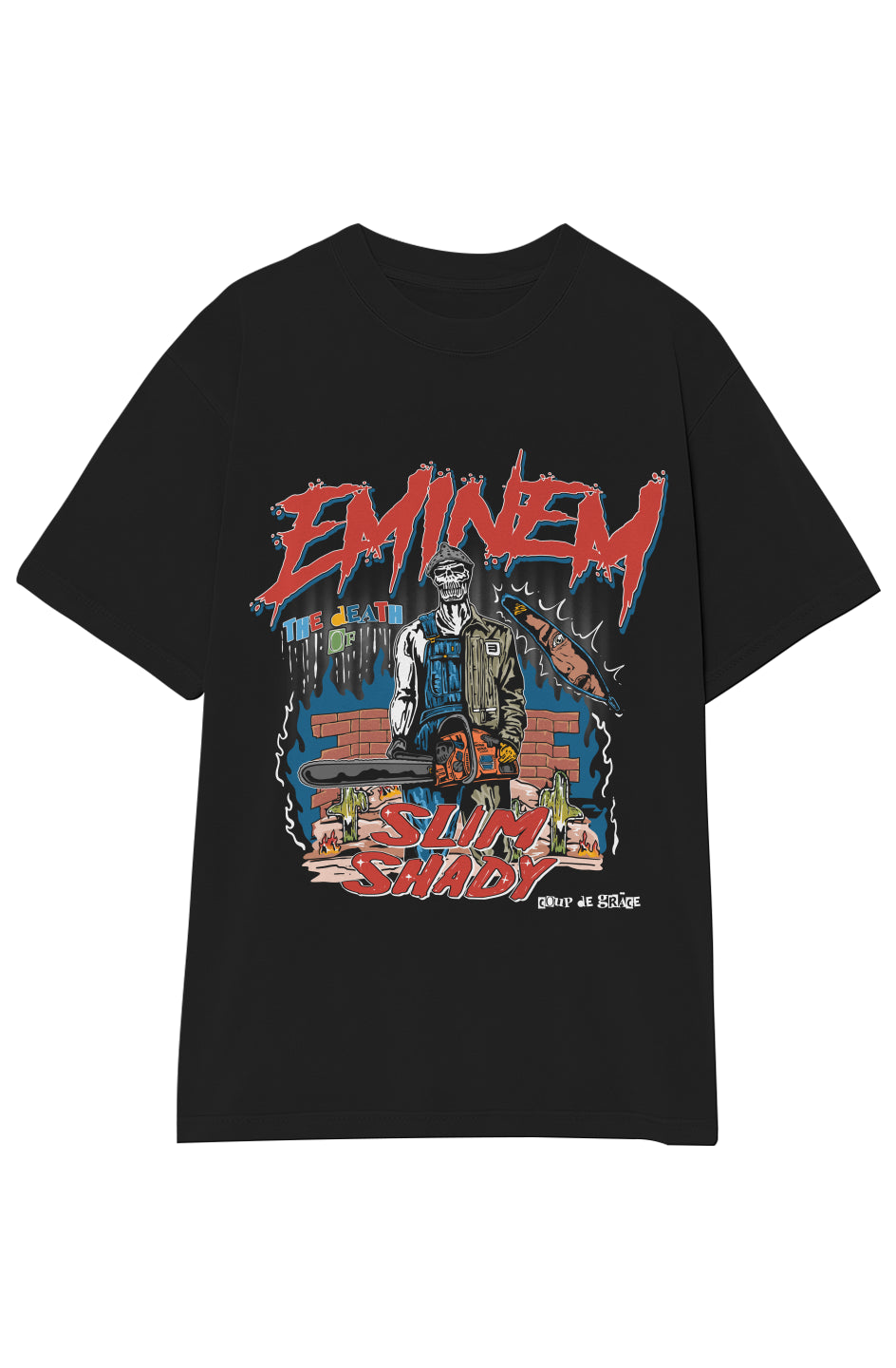 EMINEM DEATH OF SLIM SHADY TEE 