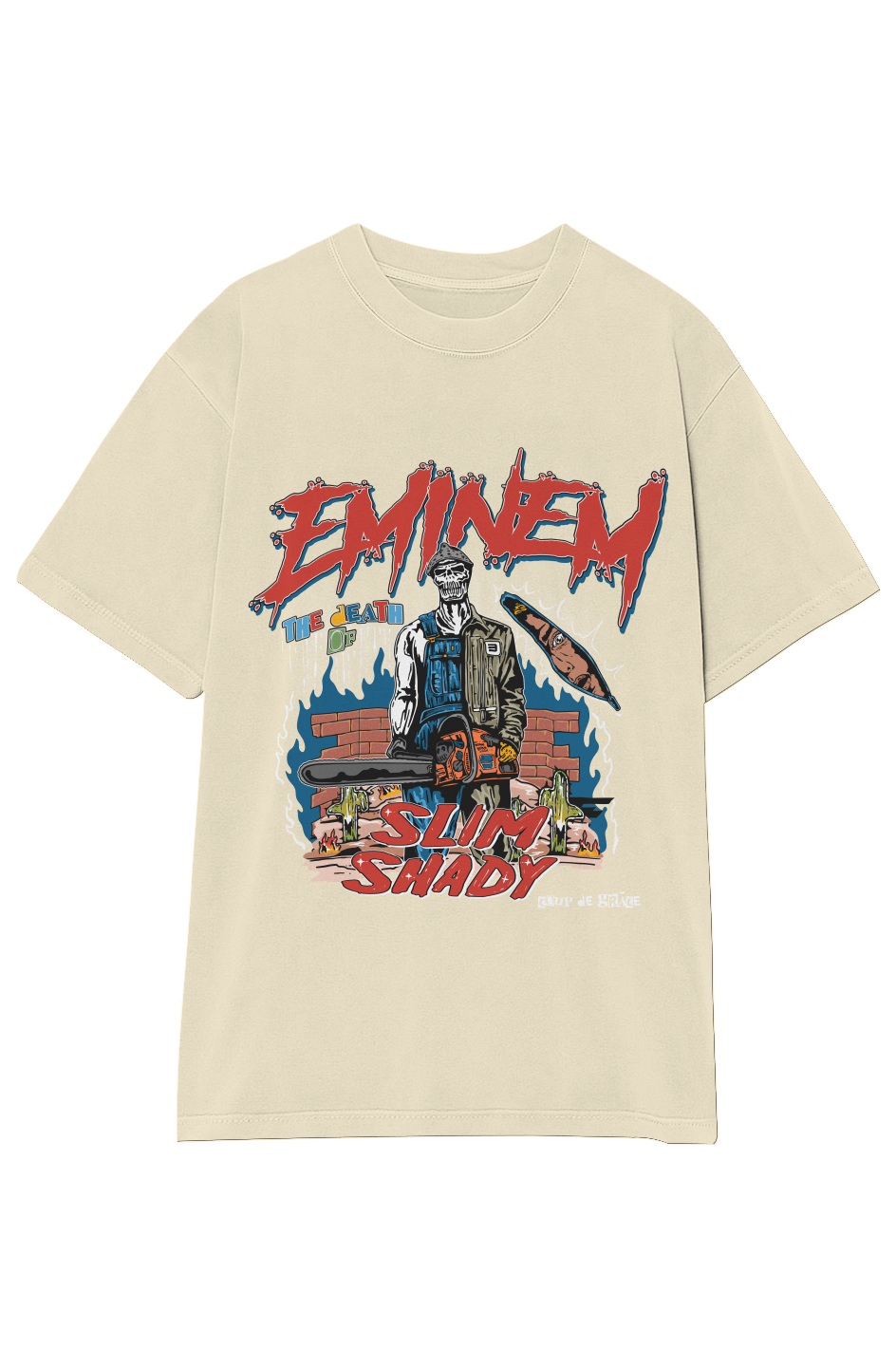 Eminem Tee » Death of Slim Shady » Vintage Heavyweight T-Shirt