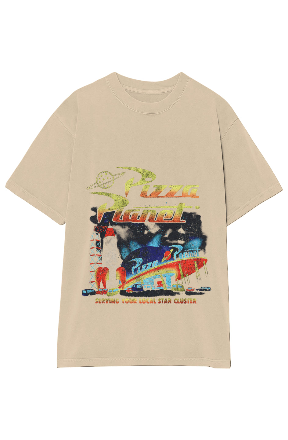 TOY STORY - PIZZA PLANET TEE VI (DOUBLE SIDED)