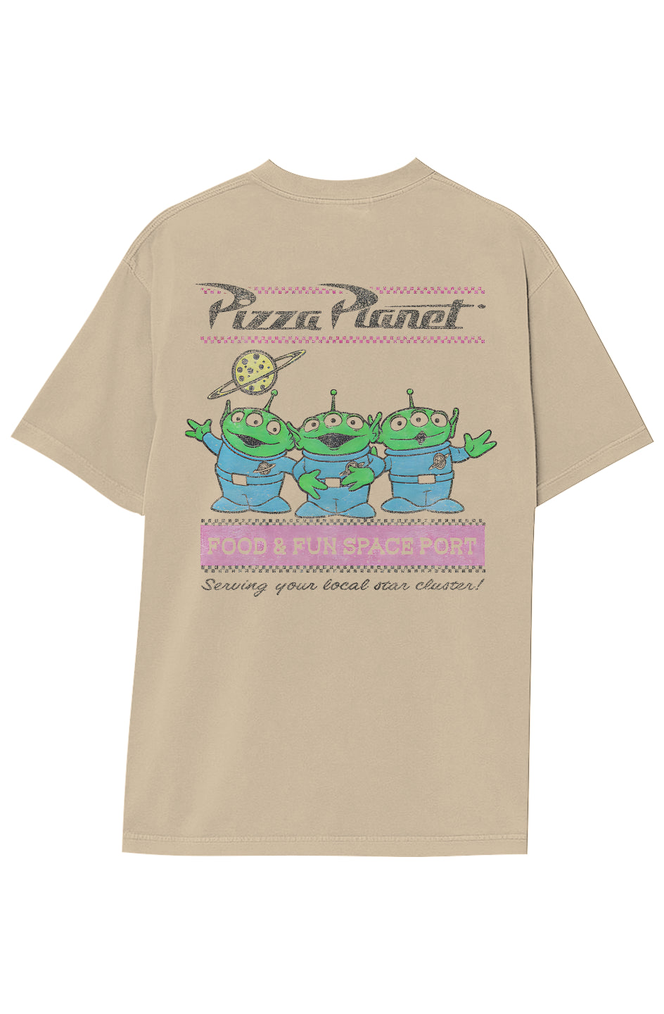 TOY STORY - PIZZA PLANET TEE VI (DOUBLE SIDED)