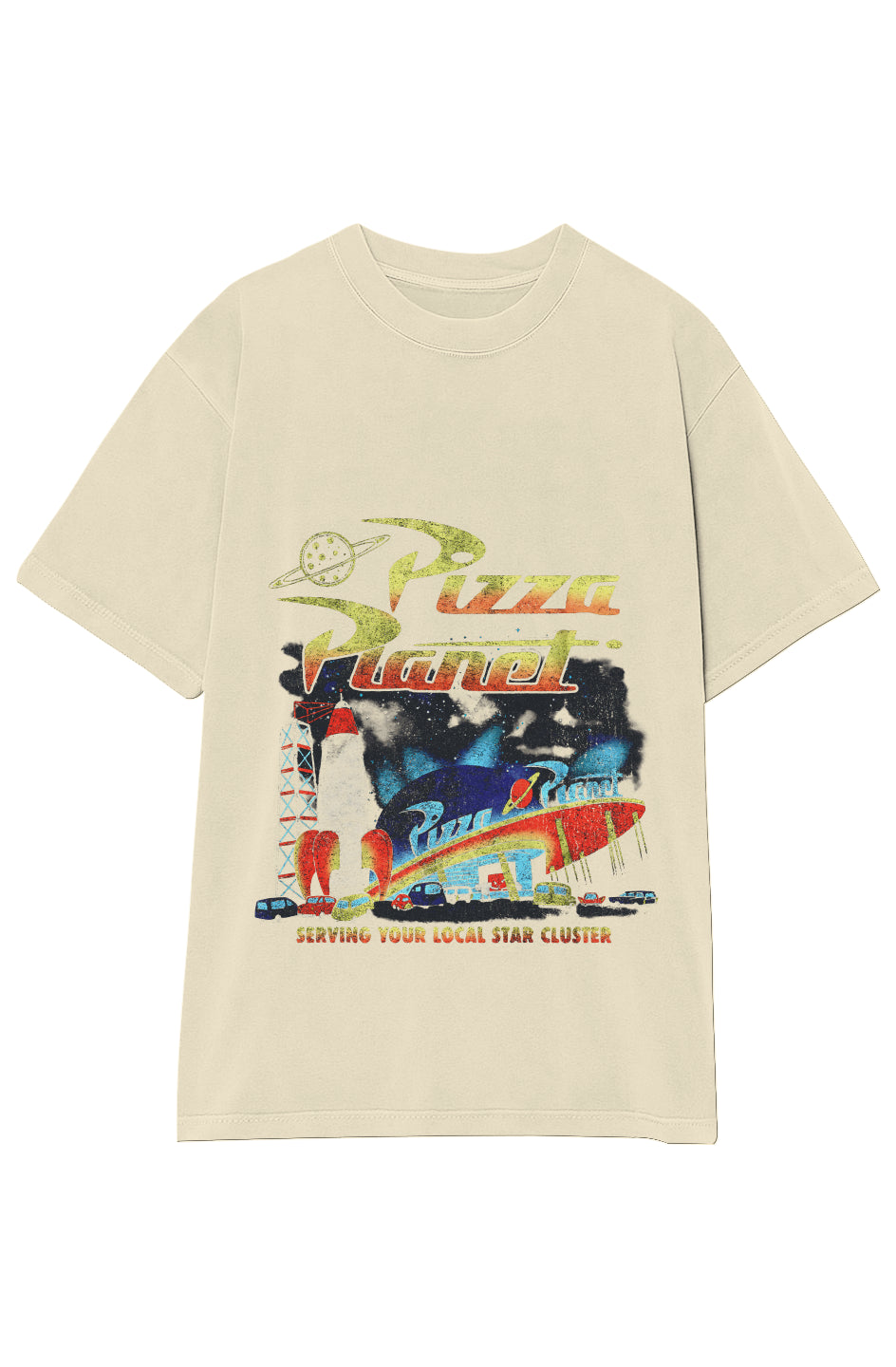 TOY STORY - PIZZA PLANET TEE VI (DOUBLE SIDED)