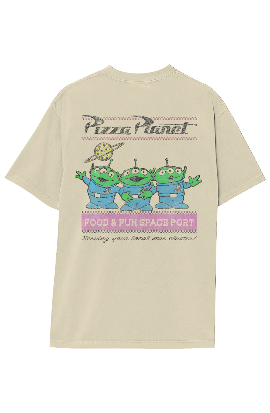 TOY STORY - PIZZA PLANET TEE VI (DOUBLE SIDED)