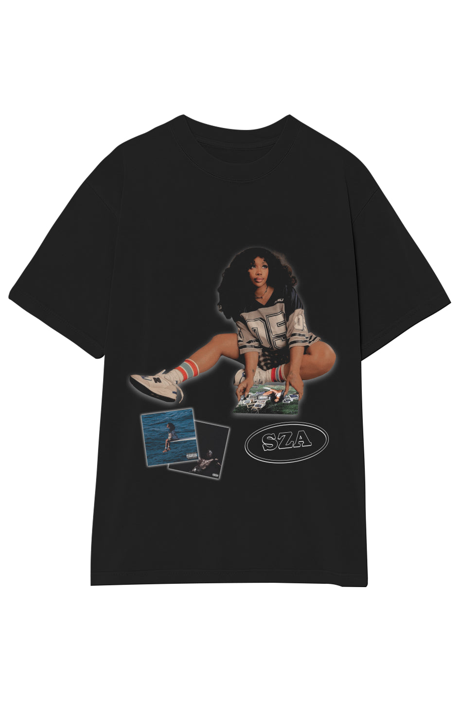 SZA SOS TEE (Double Sided)