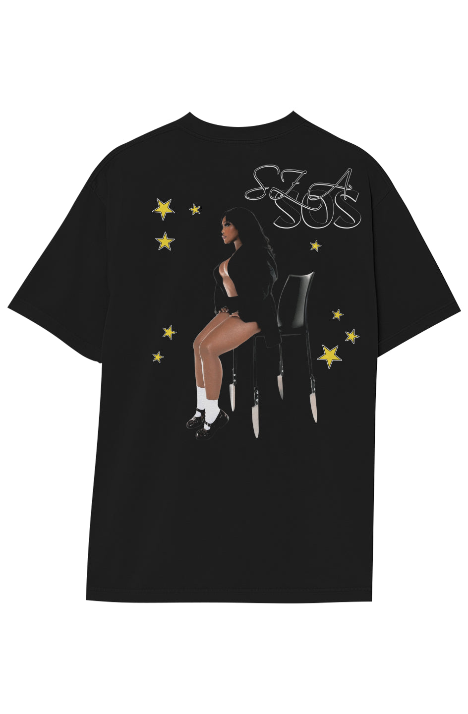 SZA SOS TEE (Double Sided)