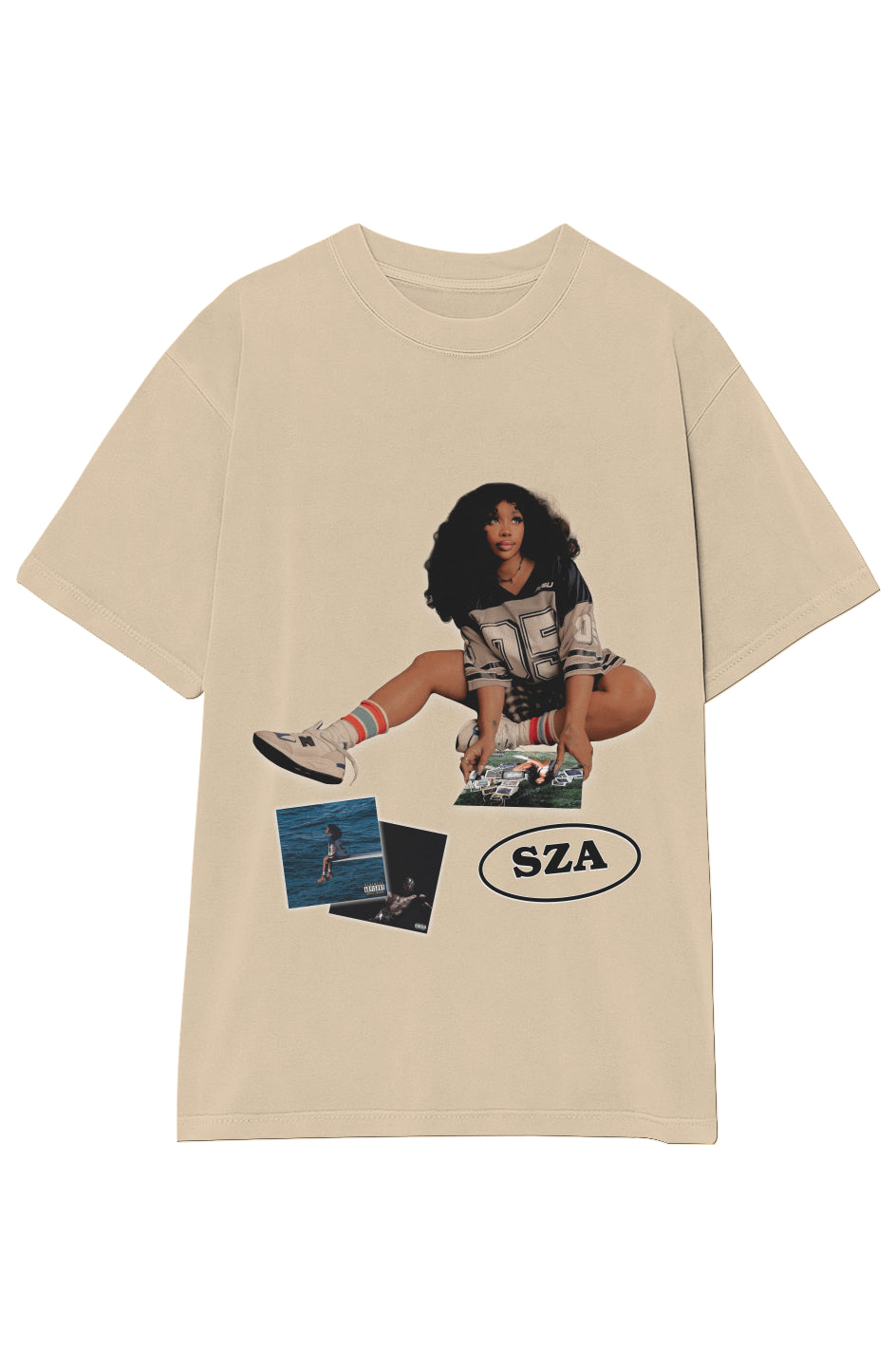 SZA SOS TEE (Double Sided)