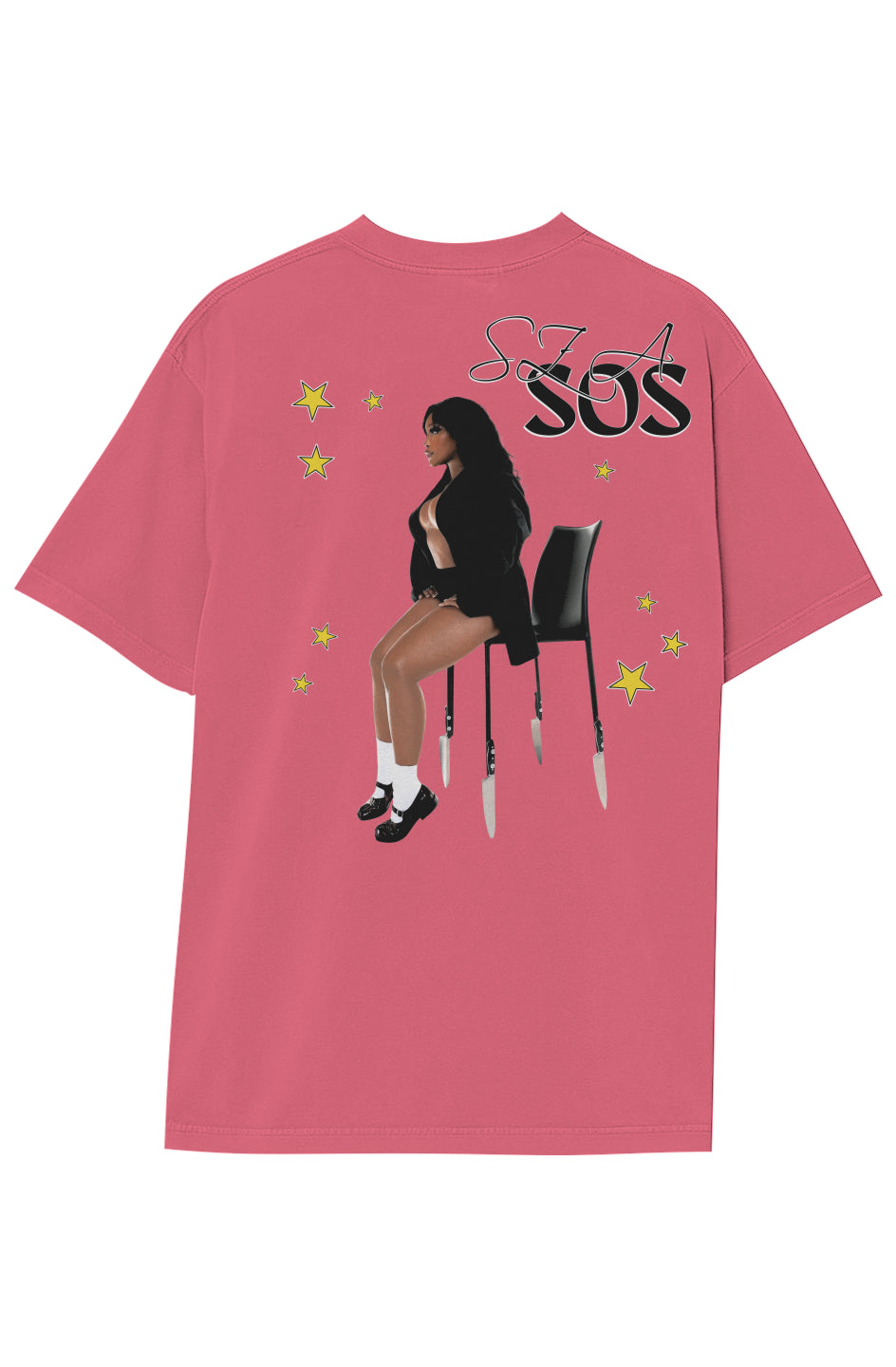 SZA SOS TEE (Double Sided)