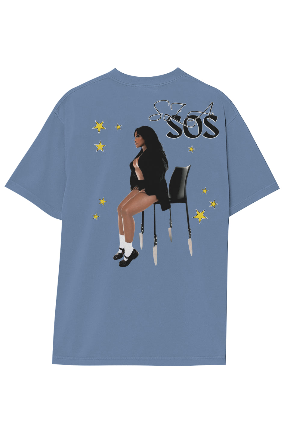 SZA SOS TEE (Double Sided)