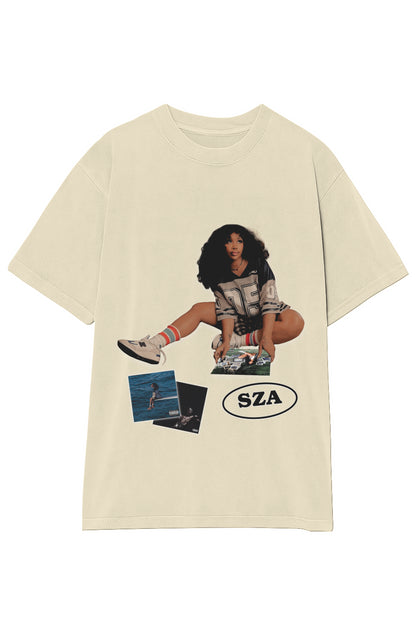SZA SOS TEE (Double Sided)