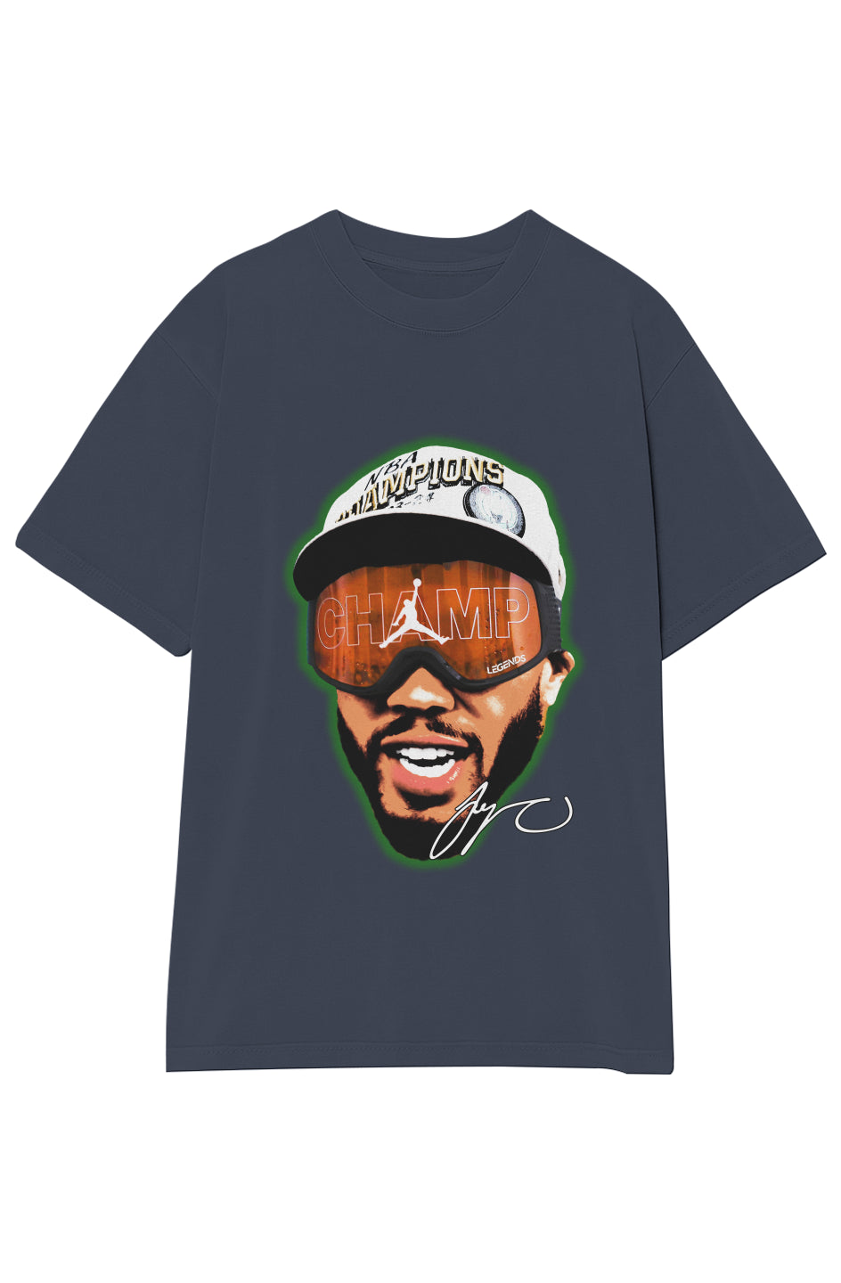 JAYSON TATUM CHAMPAGNE GOGGLES TEE