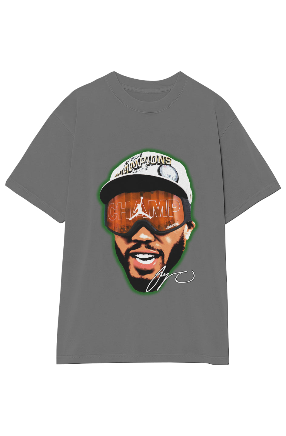 JAYSON TATUM CHAMPAGNE GOGGLES TEE