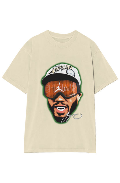 JAYSON TATUM CHAMPAGNE GOGGLES TEE