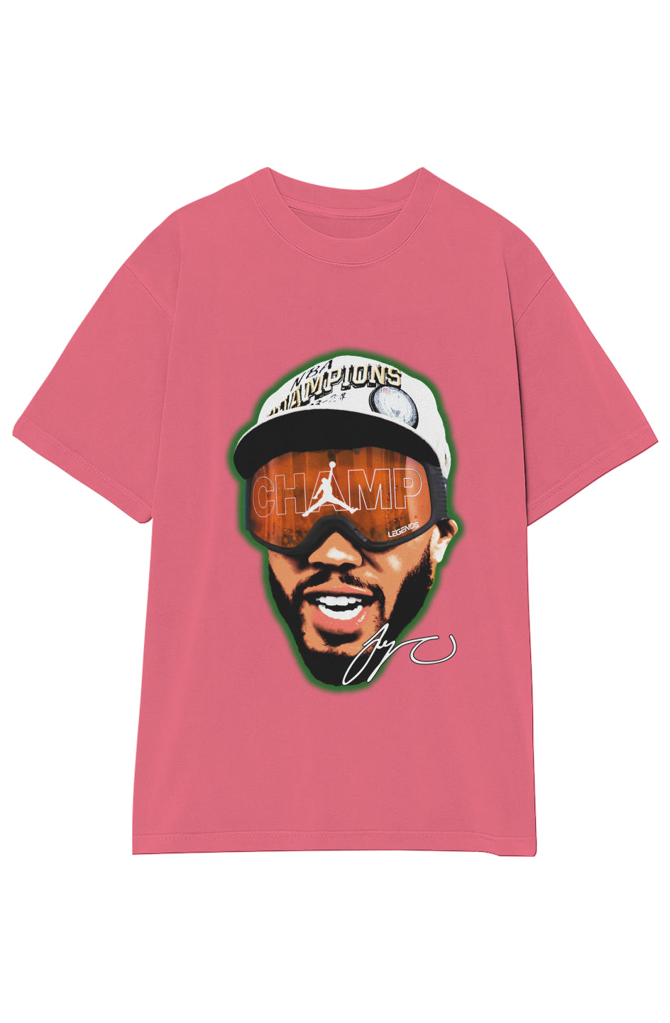 JAYSON TATUM CHAMPAGNE GOGGLES TEE