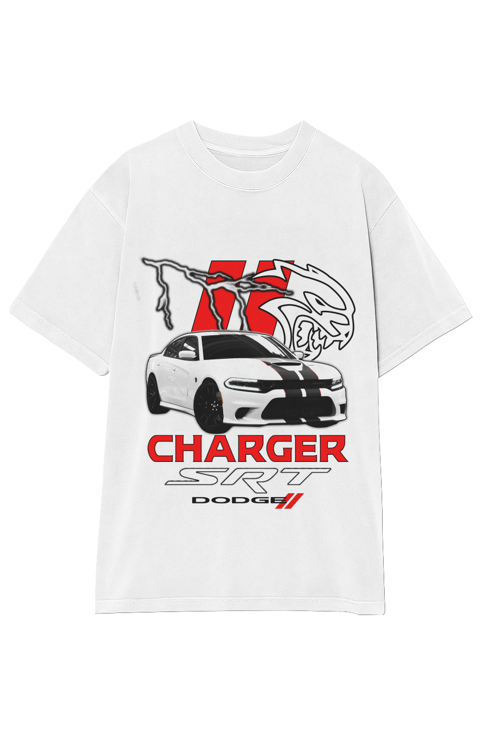DODGE CHARGER SRT HELLCAT VINTAGE TEE
