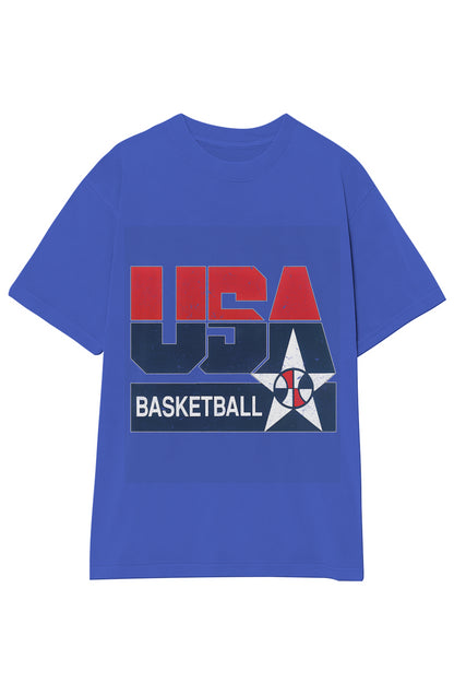 USA BASKETBALL VINTAGE TEE