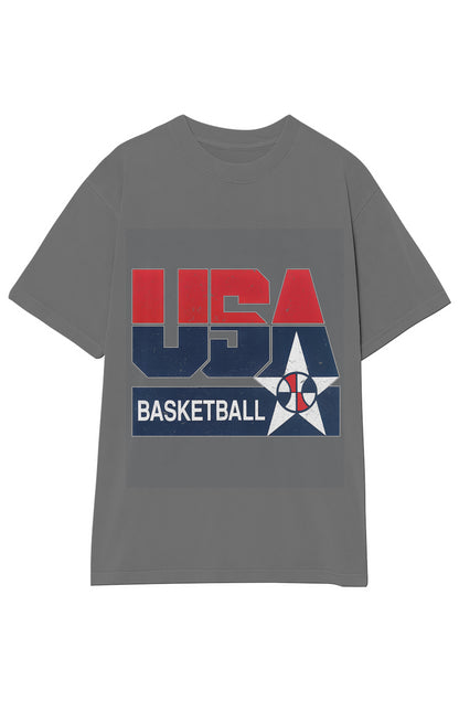 USA BASKETBALL VINTAGE TEE