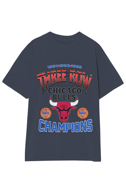 CHICAGO BULLS THREE-PEAT TEE