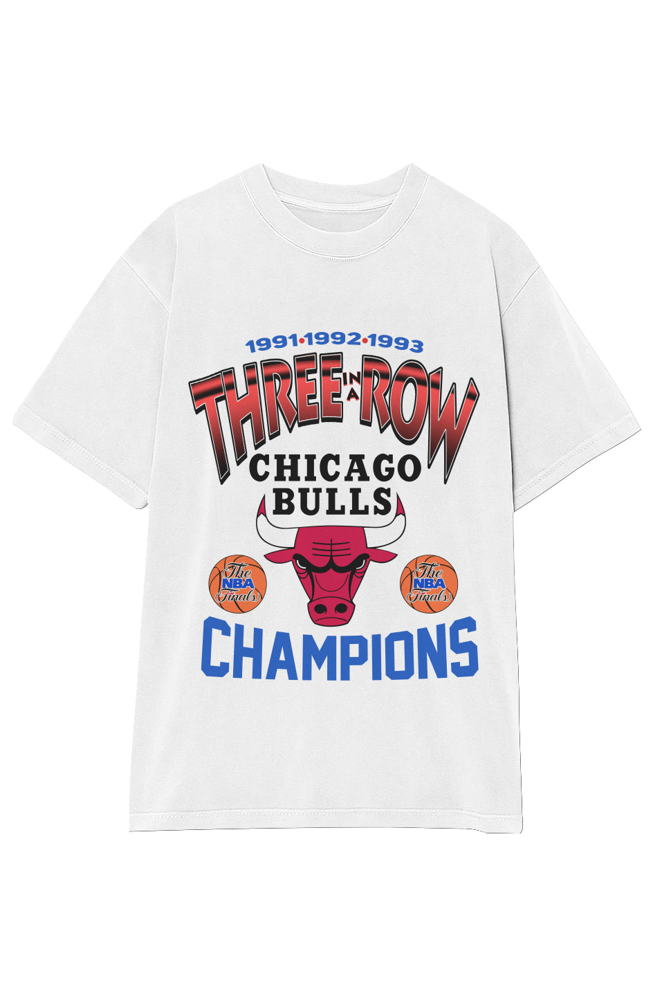 CHICAGO BULLS THREE-PEAT TEE