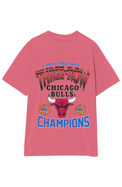 CHICAGO BULLS THREE-PEAT TEE