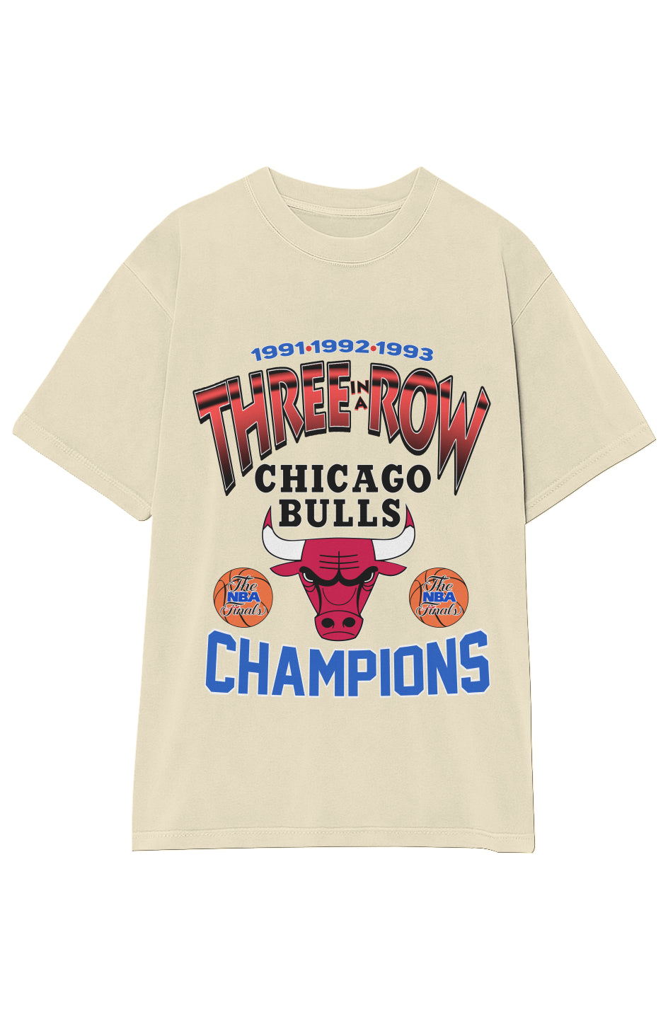CHICAGO BULLS THREE-PEAT TEE