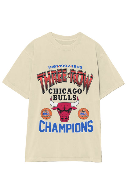 CHICAGO BULLS THREE-PEAT TEE