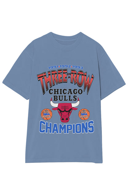 CHICAGO BULLS THREE-PEAT TEE