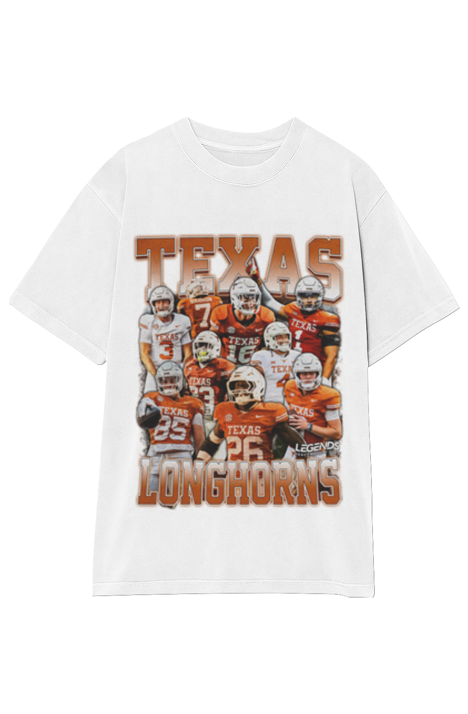 TEXAS LONGHORNS TEE