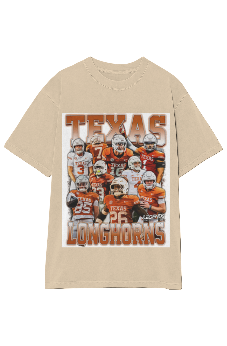 TEXAS LONGHORNS TEE