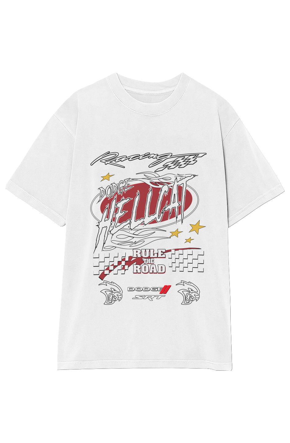 DODGE HELLCAT RULE THE ROAD TEE