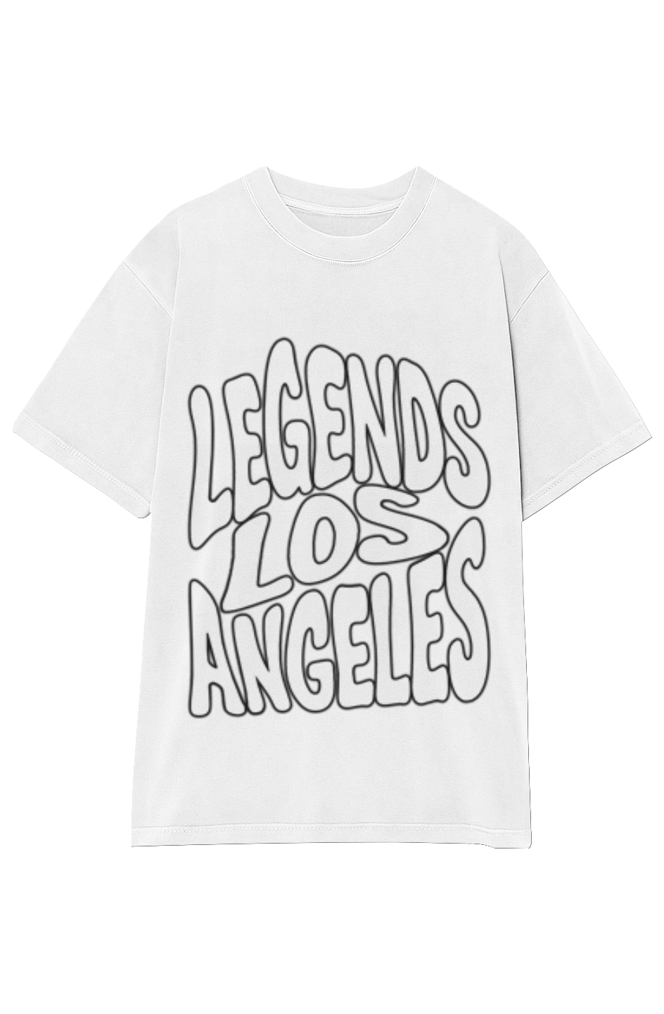 LEGENDS LOS ANGELES SINGLE TEE WHITE