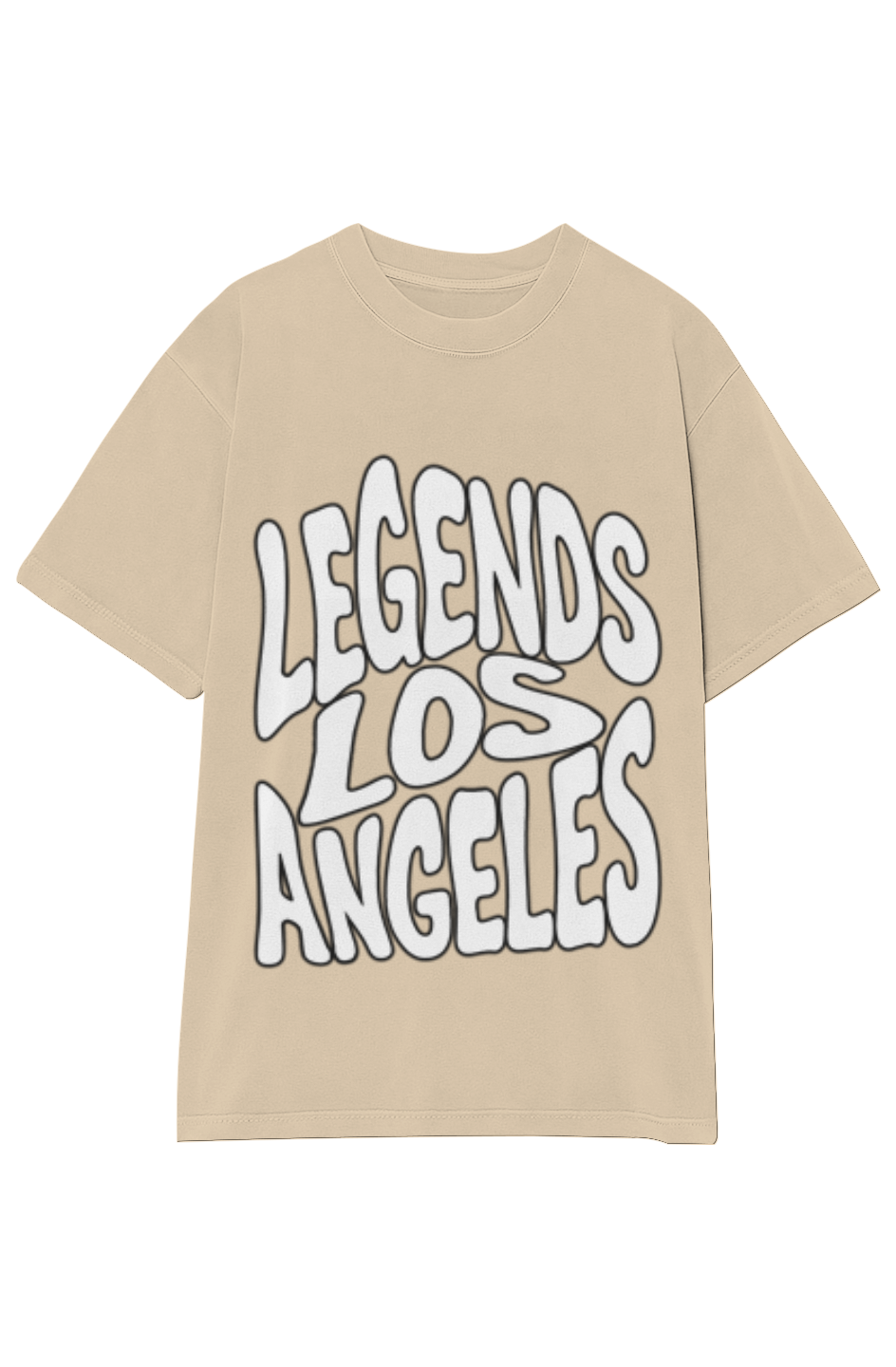 LEGENDS LOS ANGELES SINGLE TEE WHITE
