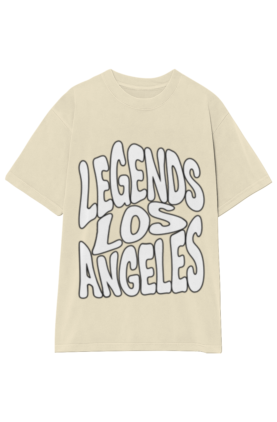 LEGENDS LOS ANGELES SINGLE TEE WHITE