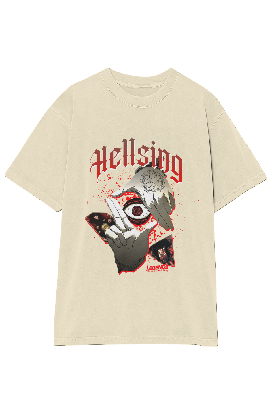 HELLSING ALUCARD Legends Heavyweight Tees HELLSING ALUCARD Legends Heavyweight Tees